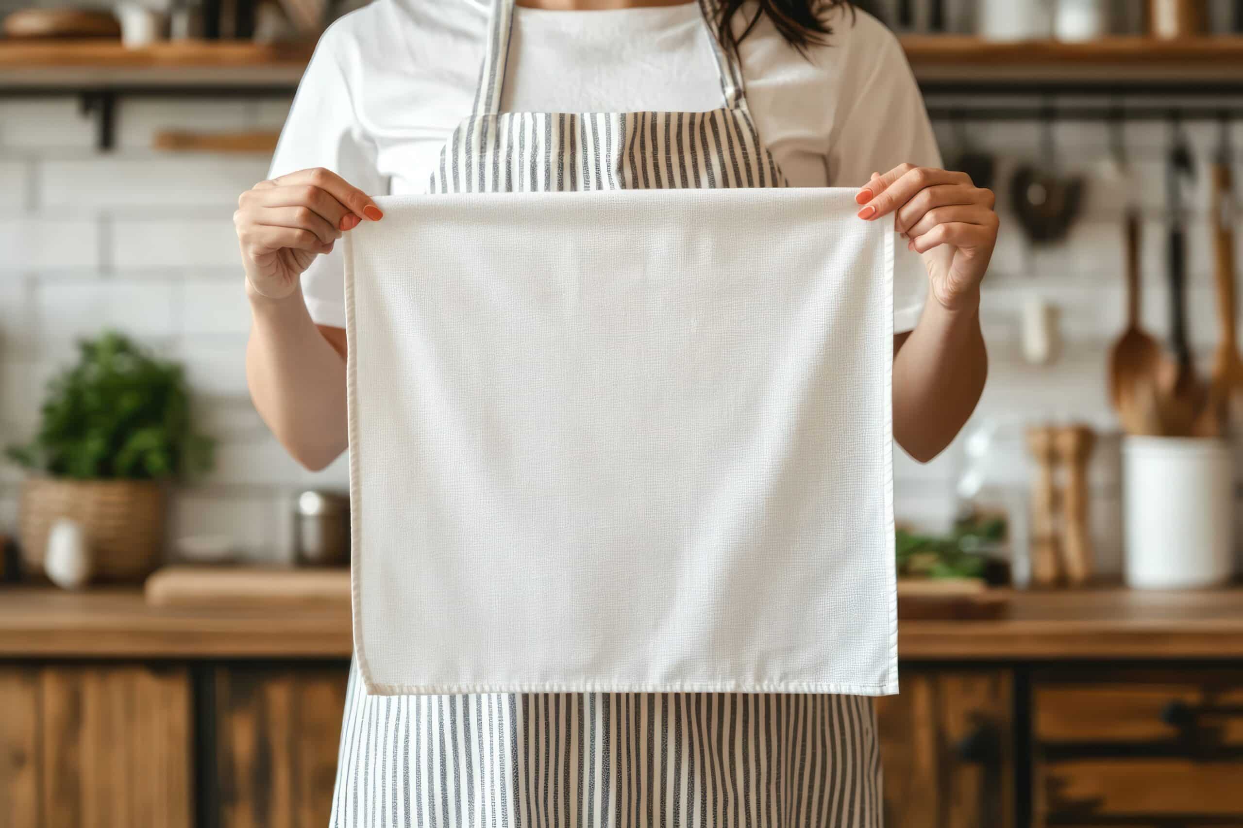 Erfahren Sie, wie Sie Geschirrtücher richtig waschen.