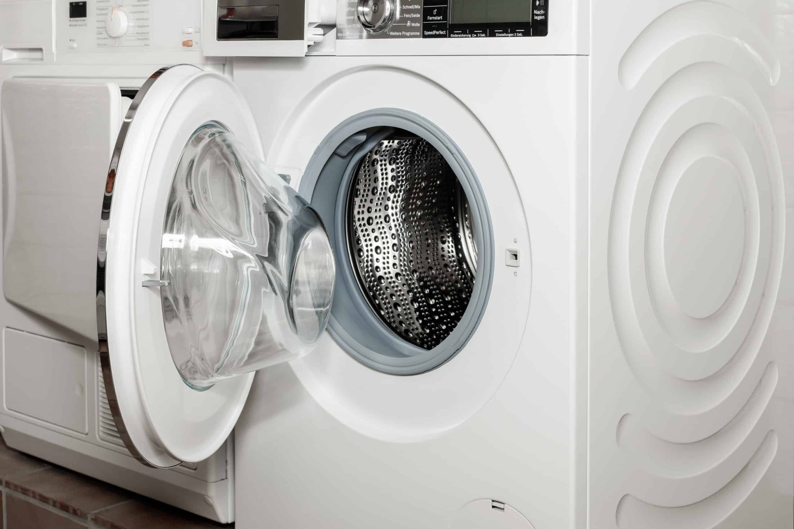 Fehler mit offener Waschmaschinentür nach dem Waschgang