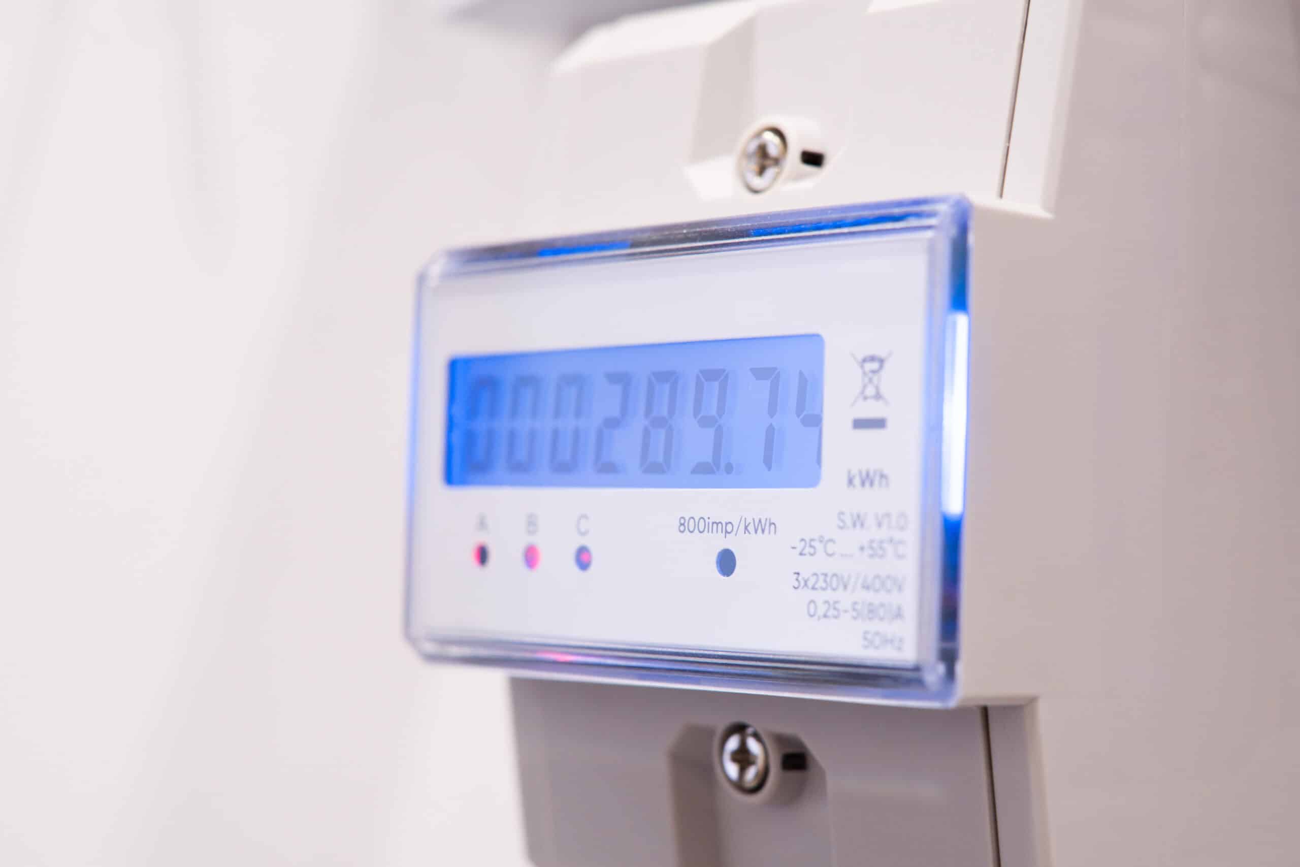 Bedeutung des Blinkens des Stromzählers